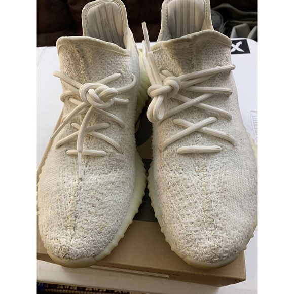 AUTHENTC Adidas Yeezy Boost 350 V2 Zebra White Black Red Kanye West Men Size 9.5 main image 11